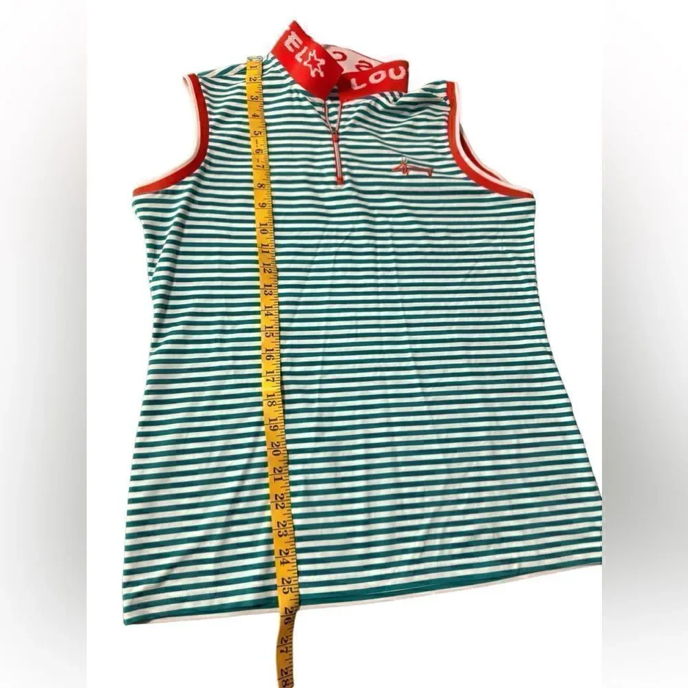 Louis Castel Golf 3/4 Zip Top Tank Vest Size 100 NWOT - Picture 13 of 15